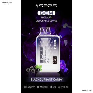SP2S GEM 9000 Puffs拋棄式電子煙 一次性可充電電子煙 1 SP2S GEM 9000 Puffs拋棄式電子煙