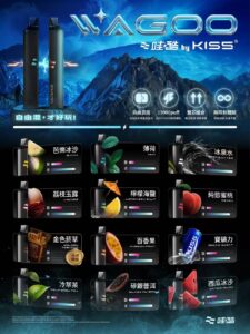 WAGOO&kis5 6500口拋棄式 哇酷一次性電子煙 自由混搭雙口味 雙芯組合 2 WAGOO&kis5 6500口拋棄式 哇酷一次性電子煙 自由混搭雙口味 雙芯組合 商品圖片 2