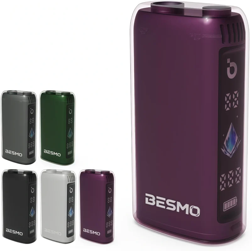 BESMO Z1 二回機推薦|ILUMA專用二次加熱煙機・TEREA 煙彈一彈兩抽・20回續航 3 BESMO Z1 加熱煙機